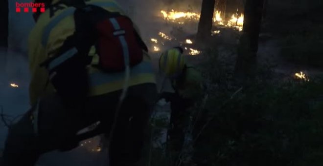 Estabilizado el incendio forestal de macizo de Montgrí (Girona)