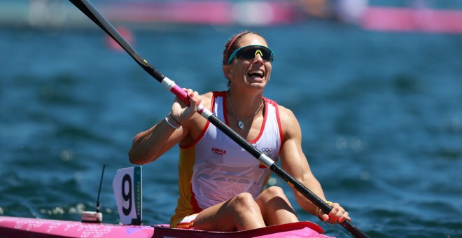 Teresa Portela gana la plata en el K1 200 de piragüismo