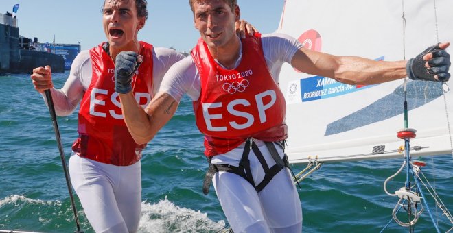 El equipo español gana el bronce en la categoría 470 de vela