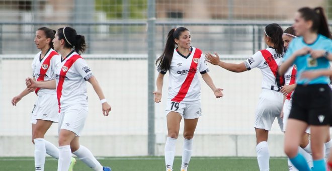 Las futbolistas del Rayo denunciarán al club por no estar dadas de alta en la Seguridad Social