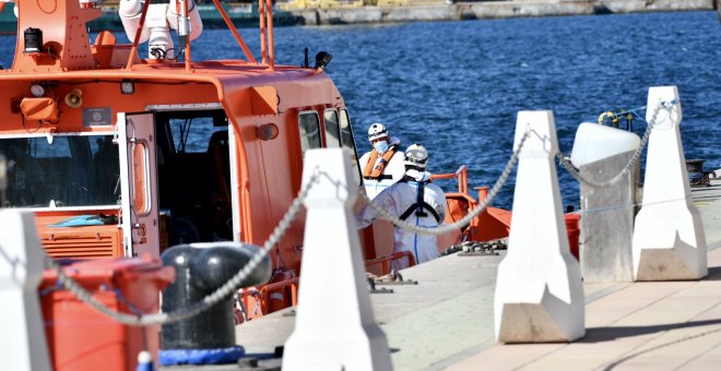 Una migrante muerta y 113 rescatados del mar en Canarias, Ceuta y Granada