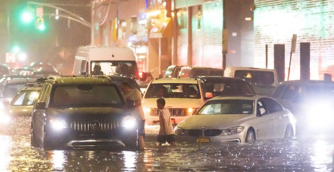 Mueren ocho personas en Nueva York y Nueva Jersey por las fuertes tormentas que quedan tras el paso del huracán Ida