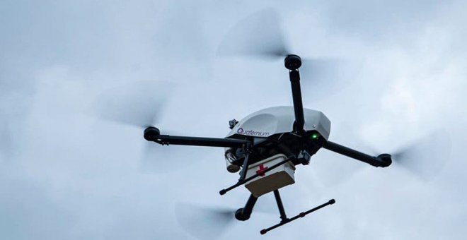 Actualmente se investiga en España la viabilidad de los drones alimentados por hidrógeno verde