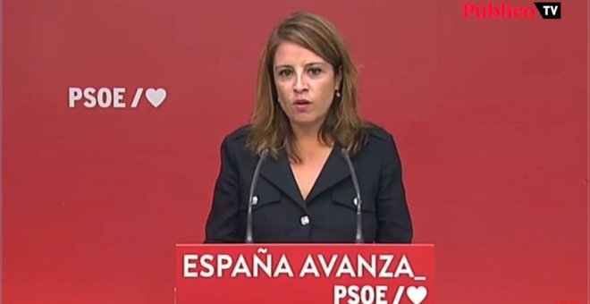 Lastra pide al PP que en su convención acuerde un cordón sanitario a Vox