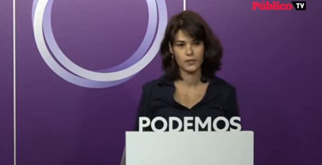 Isa Serra, sobre la manifestación nazi en Chueca: "Los que no condenan una manifestación así están del lado de los nazis"