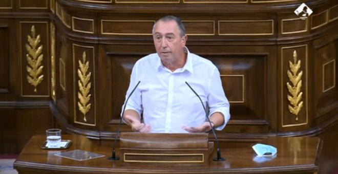 Joan Baldoví: "Manda huevos que el PP nos hable de independencia judicial"