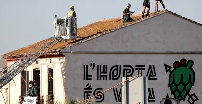 La Fiscalía pide que los activistas ambientales que protestaron contra la circunvalación de València paguen el coste de la operación policial