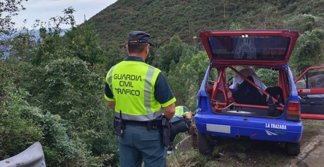 Fallecen un piloto cántabro y su copiloto en el Rallye Villa de Llanes