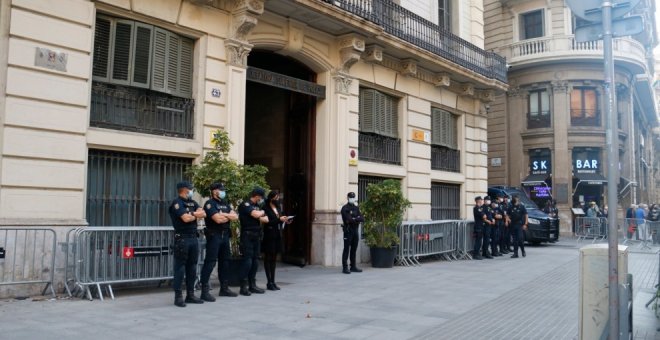 Entitats memorialistes demanen formalment a l'Estat que la comissaria de Via Laietana sigui un espai de memòria