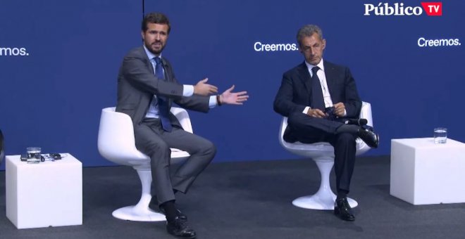 Pablo Casado: "¿Alguien entendería que Sarkozy hubiera pactado con los terroristas del Bataclan?"