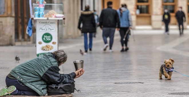 Las personas sin hogar alojadas en centros disminuyen un 1,3% en los últimos dos años