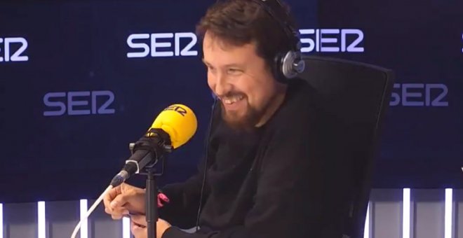 La punzante reacción de Pablo Iglesias al enterarse en directo de la aparición de Vargas Llosa en los 'Pandora Papers'