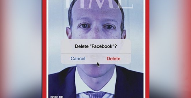 La revista 'Time' sugiere "eliminar" Facebook y levanta la polémica con su nueva portada