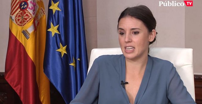 Irene Montero: "El Ministerio de Igualdad, por primera vez en la historia, tiene un presupuesto de más de 500 millones de euros"