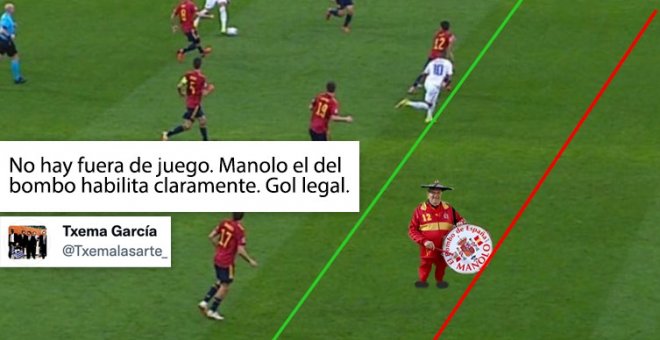 "El fuera de juego del calamar": críticas y memes tras la derrota de España ante Francia