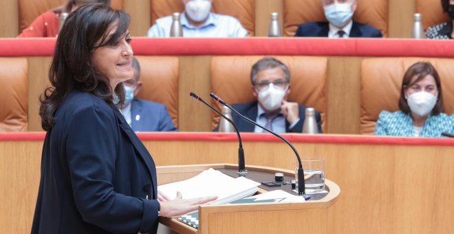 La presidenta de La Rioja, pillada a 156 km/h de camino al Congreso del PSOE
