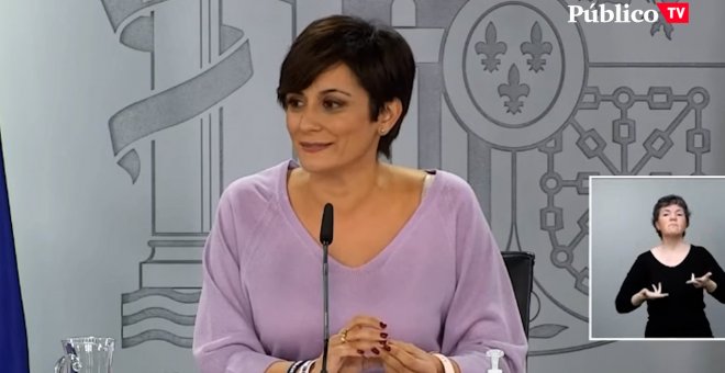 Isabel Rodríguez, portavoz del Gobierno, en el décimo aniversario del fin de ETA: "Hoy celebramos que la democracia derrotó a ETA"