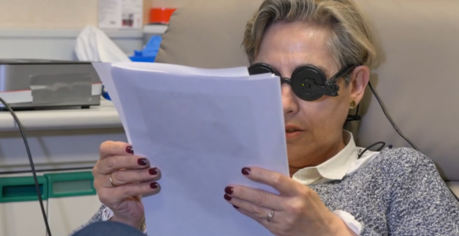 Investigadores españoles logran que una mujer ciega vea formas simples y letras