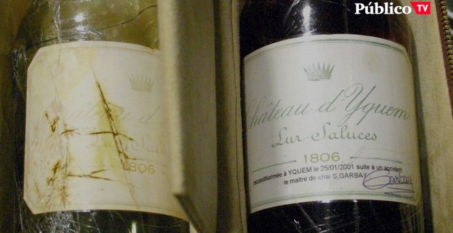 El robo de la botella de vino millonaria