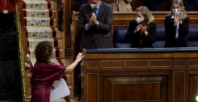 El Gobierno saca músculo en el debate de Presupuestos: "Vamos a acabar la legislatura"