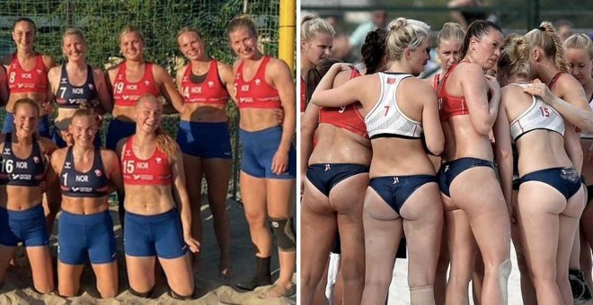 Nueva norma para la vestimenta del balonmano femenino en playa