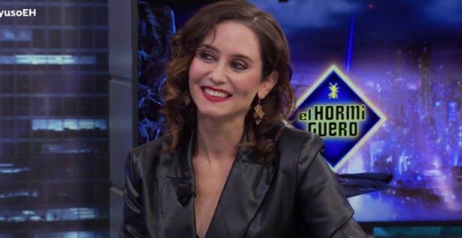 Un tuit de Ayuso en 2014 viaja en el tiempo para recordarnos lo que pensaba de los aplausos en 'El Hormiguero'