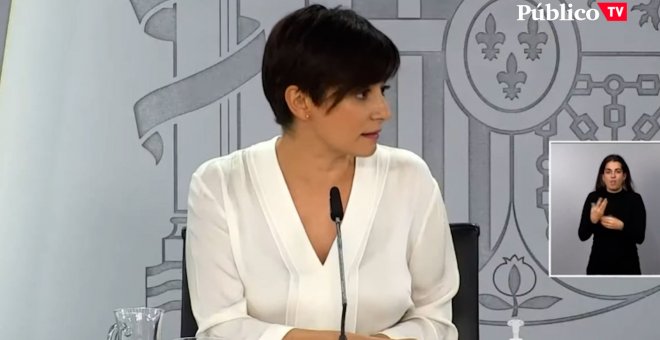 Isabel Rodríguez, sobre la actuación policial en Cádiz: "Se hace para garantizar el derecho a manifestación"