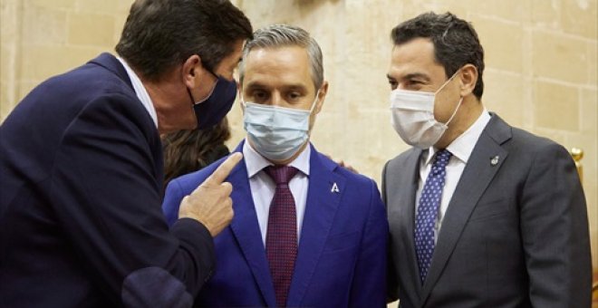 Moreno sufre su primera gran derrota y el Parlamento de Andalucía tumba sus presupuestos para 2022