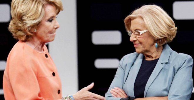 Carmena recuerda el día que hizo callar a Aguirre: "Me da pena que te veas obligada a decir verdaderas simplezas"