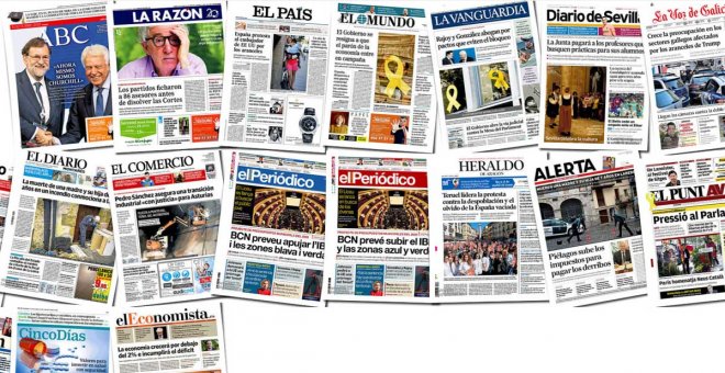 Prensa de papel y papel del periodismo