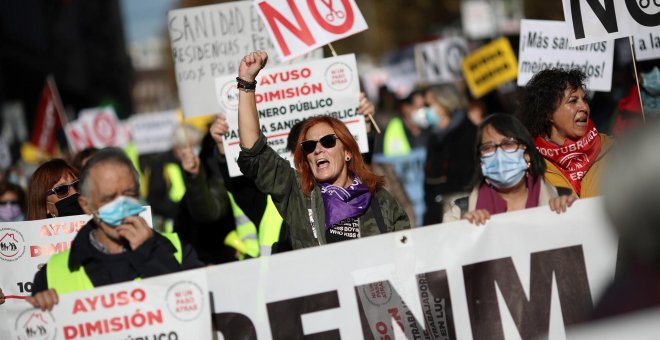 Miles de personas protestan en varias ciudades en defensa de la Atención Primaria