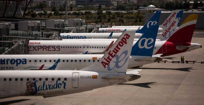 La matriz de Iberia pagará 75 millones a la dueña de Air Europa al fracasar la compra de la aerolínea