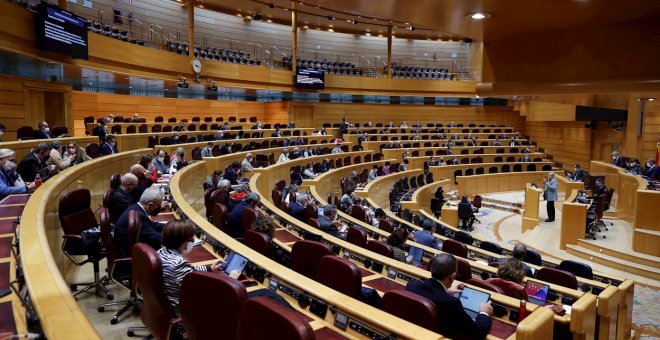 El Senado aprueba definitivamente la ley que revaloriza las pensiones con el IPC