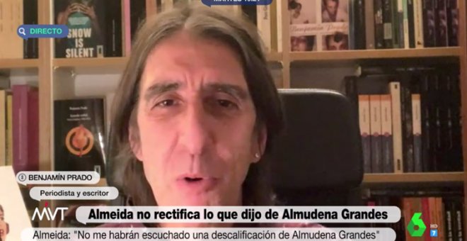La aclamada reflexión de Benjamín Prado acerca de los comentarios de Almeida sobre Almudena Grandes