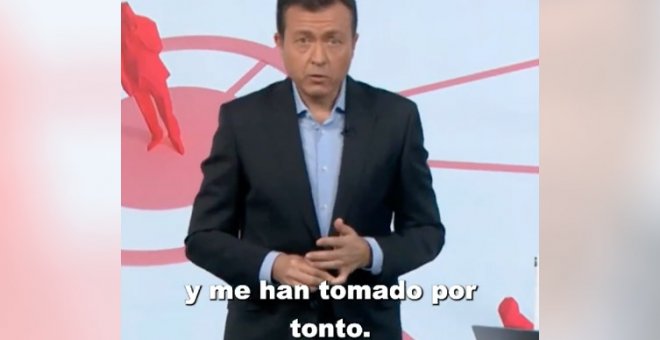 Un diputado del PSOE desmonta el discurso de un presentador de Antena 3 Noticias: "Eres tú el que nos tomas por tontos"