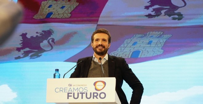 Casado dice que el PP es "el partido del sí" y los tuiteros le retratan: "Habéis estado en contra de todos los avances sociales"