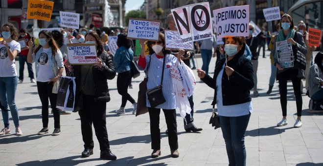 El principal sindicato de enfermería anuncia movilizaciones y no descarta una huelga tras dos años al límite por la covid-19