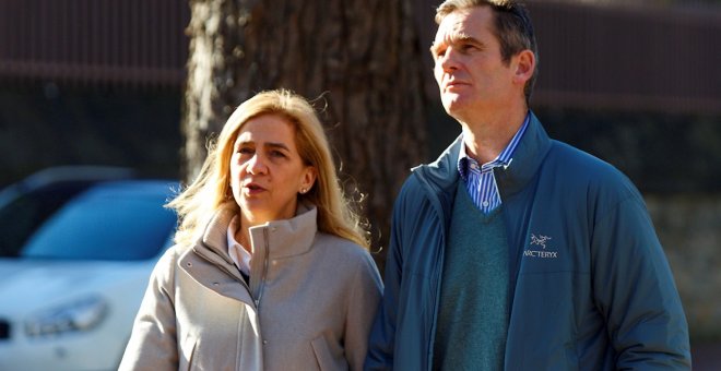 La Audiencia de Palma acuerda devolver más de 200.000 euros a Urdangarin y a la infanta Cristina