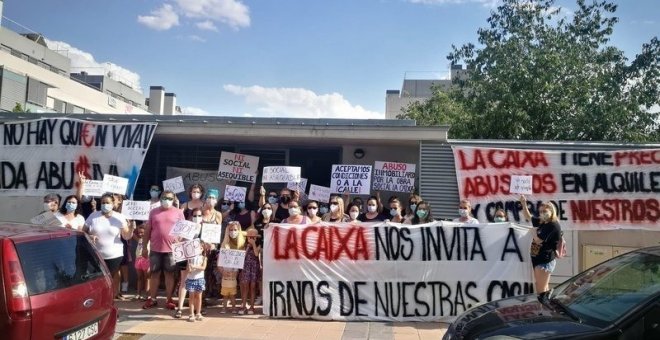 Admitida a trámite una demanda contra InmoCaixa por "cláusulas abusivas" en los alquileres de 30 familias de Madrid