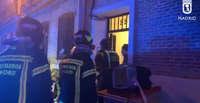 Fallece un hombre en Madrid en el incendio de su vivienda en Tetuán