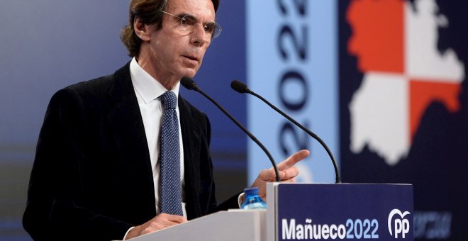 Aznar, a Pablo Casado: lo relevante no es "que vaya no sé quien a Moncloa" sino "para hacer qué"