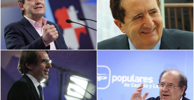 Así fueron todos los presidentes de Castilla y León, desde Demetrio Madrid a Mañueco pasando por Aznar