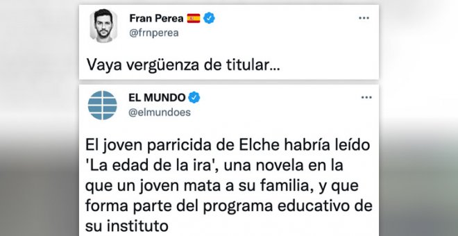 "Solo buscáis carroña": críticas al sensacionalismo de algunos medios al tratar el parricidio en Elche