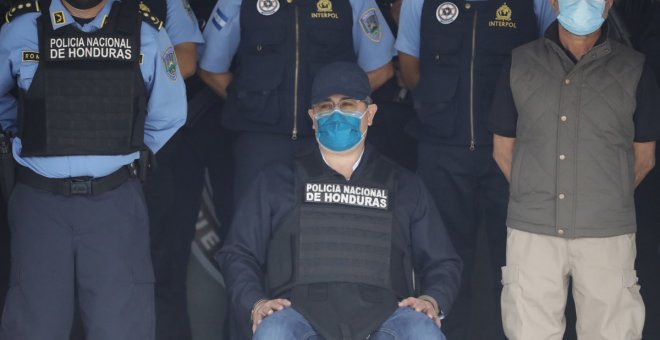Detenido el expresidente de Honduras Juan Orlando Hernández tras solicitar EEUU su extradición por narcotráfico