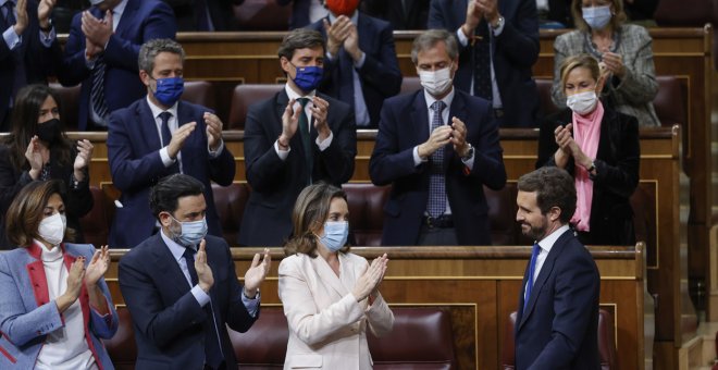 Casado s'acomiada al Congrés: "Entenc la política des del respecte als adversaris i l'entrega als companys"