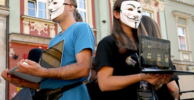 Anonymous declara la guerra cibernética a Rusia