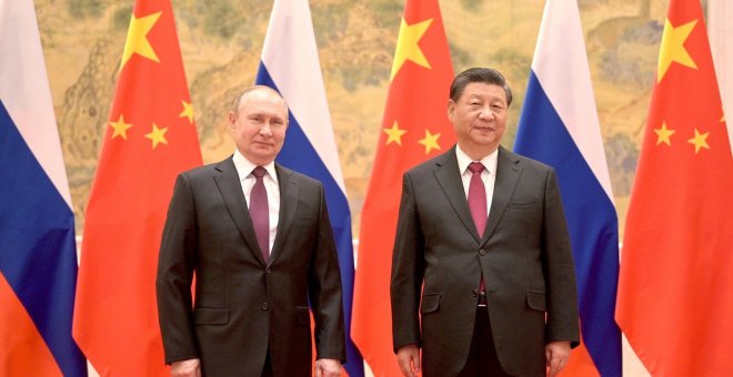 El presidente de China pide a Putin una salida negociada a la crisis en Ucrania