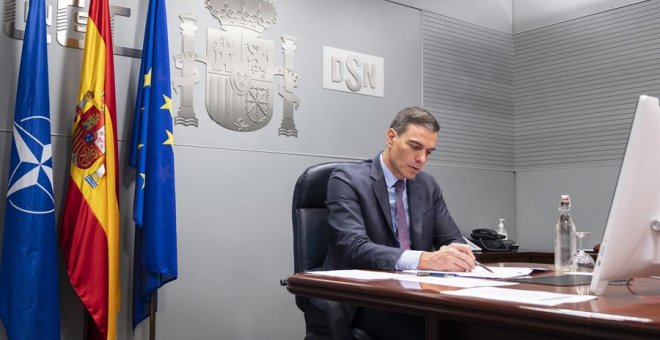 Sánchez contacta con los expresidentes del Gobierno para analizar la situación en Ucrania
