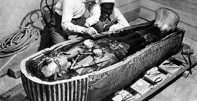 Cómo un meteorito llegó a ser la daga de Tutankamón