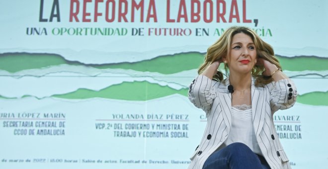 Yolanda Díaz mira al sur para levantar su proyecto: "No se puede construir un nuevo país sin Andalucía"
